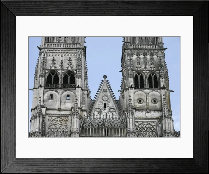 Framed Print : St. Gatien Cathedral, Tours, Indre-et-Loire, France, Europe Framed Print : St. Gatien Cathedral, Tours, Indre-et-Loire, France, Europe
