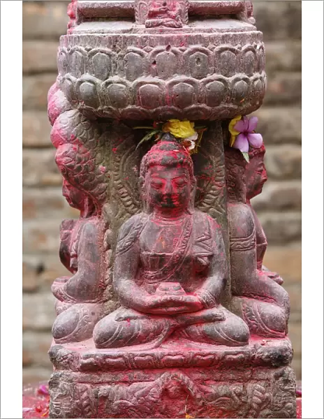 Buddha of Meditation, Kathmandu, Nepal, Asia