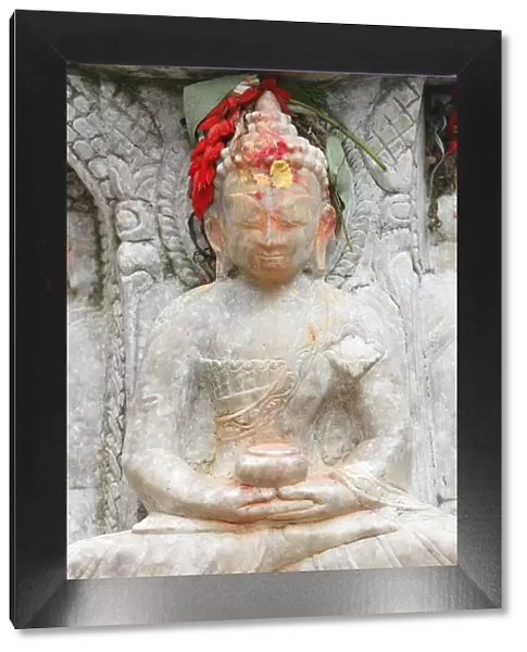 Buddha of Meditation, Kirtipur, Nepal, Asia