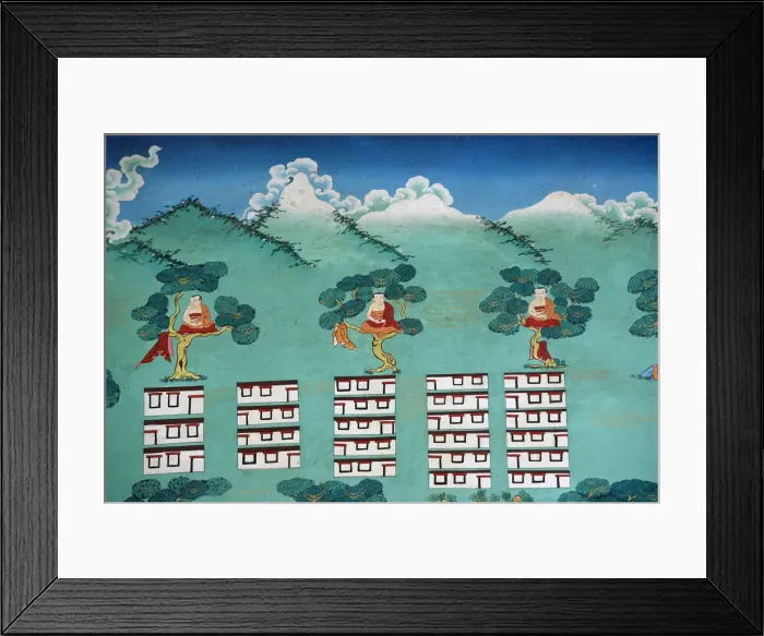 Framed Print : The Myth of Shangri La, Kopan monastery, Kathmandu, Nepal, Asia Framed Print : The Myth of Shangri La, Kopan monastery, Kathmandu, Nepal, Asia