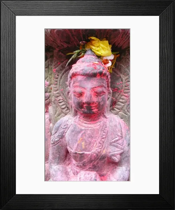 Framed Print : Buddha, Kathmandu, Nepal, Asia Framed Print : Buddha, Kathmandu, Nepal, Asia