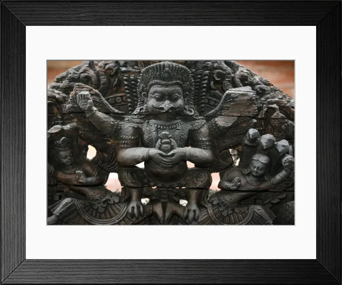 Framed Print : Statue of Garuda, Kathmandu, Nepal, Asia Framed Print : Statue of Garuda, Kathmandu, Nepal, Asia