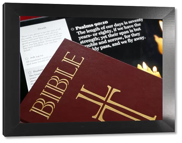 The Holy Bible on paper and Ipad, France, Europe