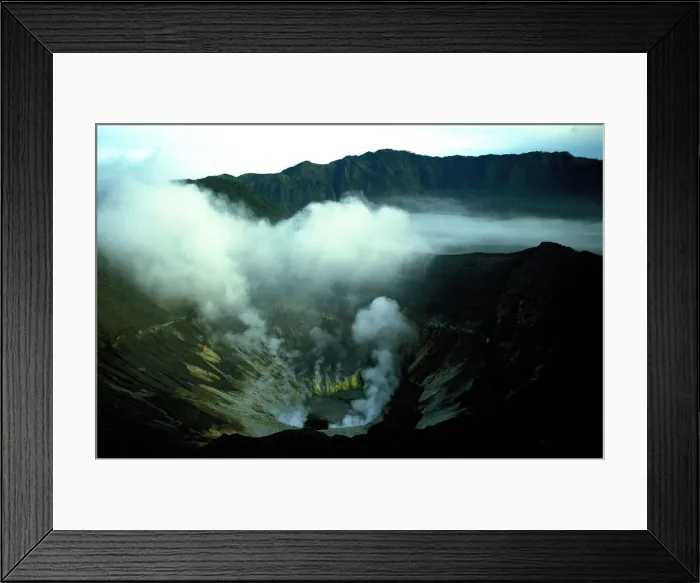 Framed Print : Bromo volcano crater on Java, Indonesia, Southeast Asia, Asia Framed Print : Bromo volcano crater on Java, Indonesia, Southeast Asia, Asia