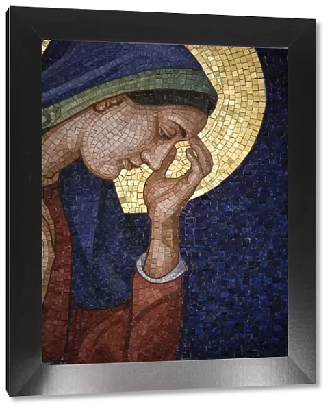 Virgin Mary mosaic, Vienna, Austria, Europe