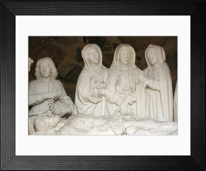 Framed Print : Christs entombment, Les Sauvages, Rhone, France, Europe Framed Print : Christs entombment, Les Sauvages, Rhone, France, Europe