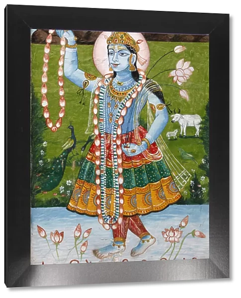 The Hindu goddess Radha, Mathura, Uttar Pradesh, India, Asia