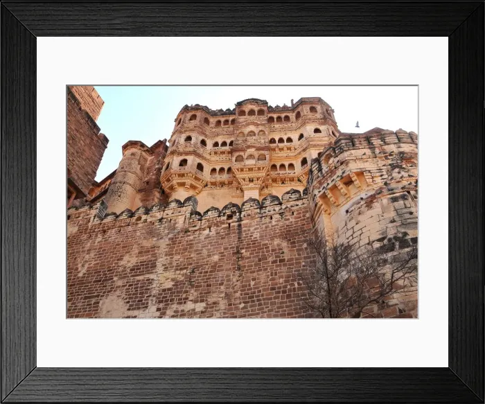Framed Print : The Mehrangarh Fort of Jodhpur, Rajasthan, India, Asia Framed Print : The Mehrangarh Fort of Jodhpur, Rajasthan, India, Asia