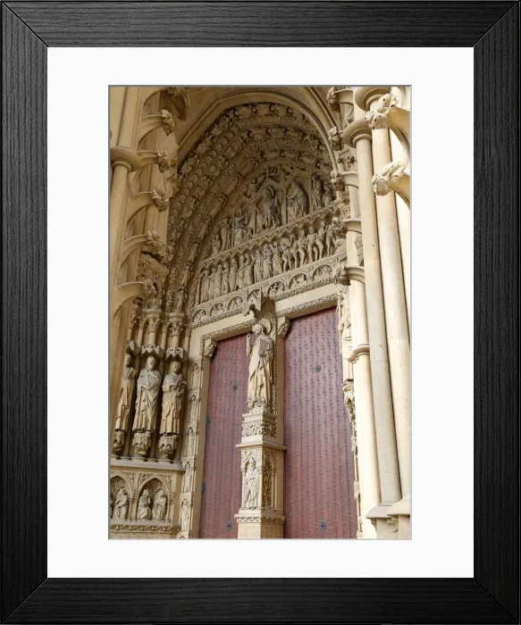 Framed Print : West facade, Metz Cathedral, Metz, Lorraine, France, Europe Framed Print : West facade, Metz Cathedral, Metz, Lorraine, France, Europe