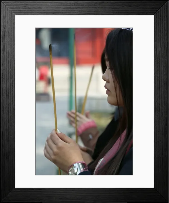 Framed Print : Lama Temple, Beijing, China, Asia