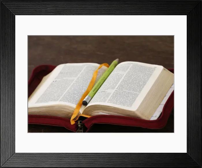 Framed Print : Bible, Savoie, France, Europe Framed Print : Bible, Savoie, France, Europe