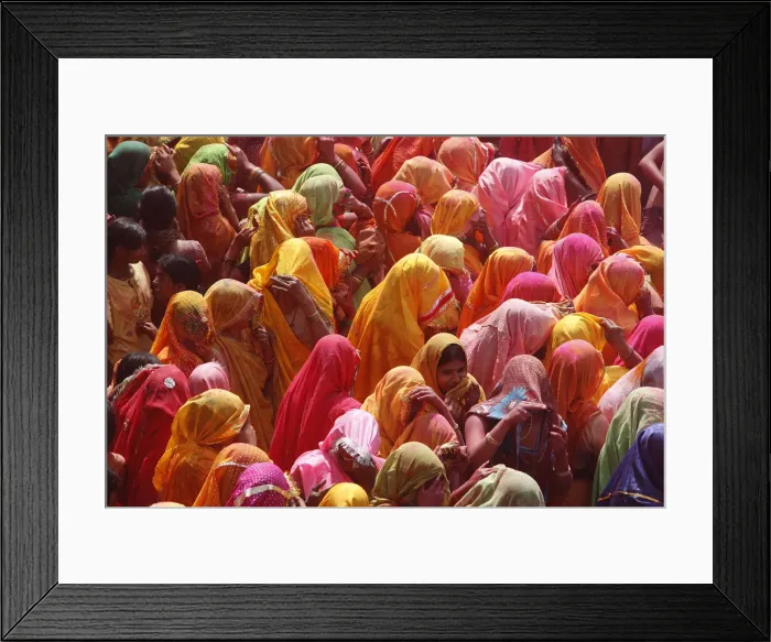 Framed Print : Holi celebration in Dauji temple, Dauji, Uttar Pradesh, India, Asia Framed Print : Holi celebration in Dauji temple, Dauji, Uttar Pradesh, India, Asia