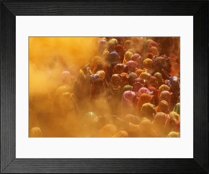 Framed Print : Holi celebration in Dauji temple, Dauji, Uttar Pradesh, India, Asia Framed Print : Holi celebration in Dauji temple, Dauji, Uttar Pradesh, India, Asia