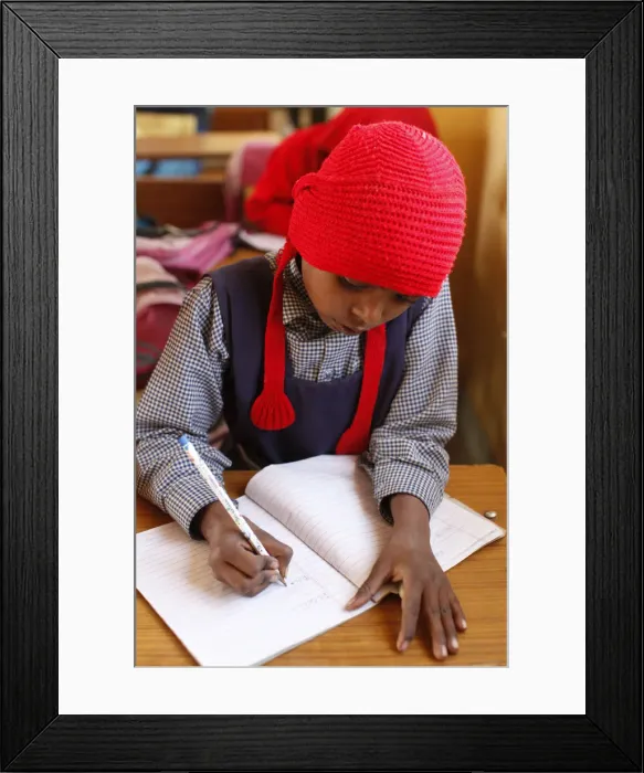 Framed Print : Sandipani Muni high school pupil, Vrindavan, Uttar Pradesh, India, Asia Framed Print : Sandipani Muni high school pupil, Vrindavan, Uttar Pradesh, India, Asia