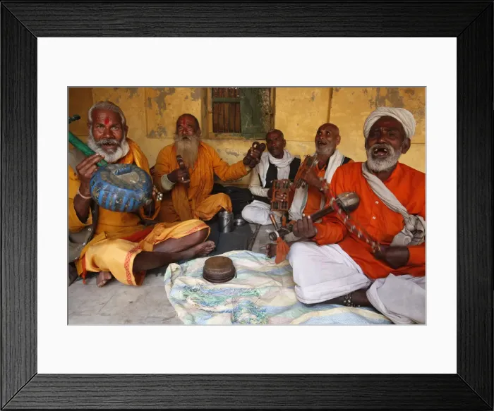 Framed Print : Musicians, Dauji, Uttar Pradesh, India, Asia Framed Print : Musicians, Dauji, Uttar Pradesh, India, Asia
