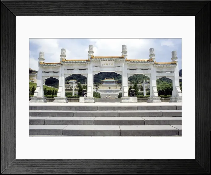 Framed Print : National Palace Museum. National Palace built between 1624 and 1662, Taipei, Taiwan, Asia Framed Print : National Palace Museum. National Palace built between 1624 and 1662, Taipei, Taiwan, Asia