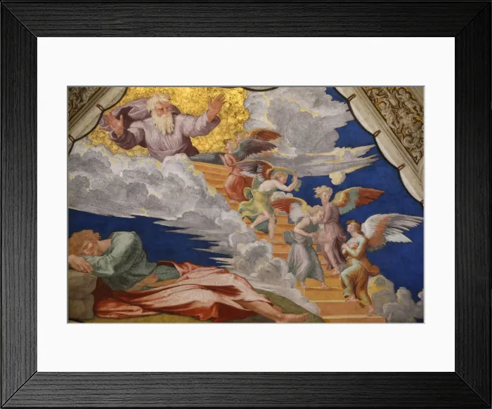 Framed Print : Jacobs dream, Room of Heliodorus, Vatican Museum, Vatican, Rome, Lazio, Italy Framed Print : Jacobs dream, Room of Heliodorus, Vatican Museum, Vatican, Rome, Lazio, Italy