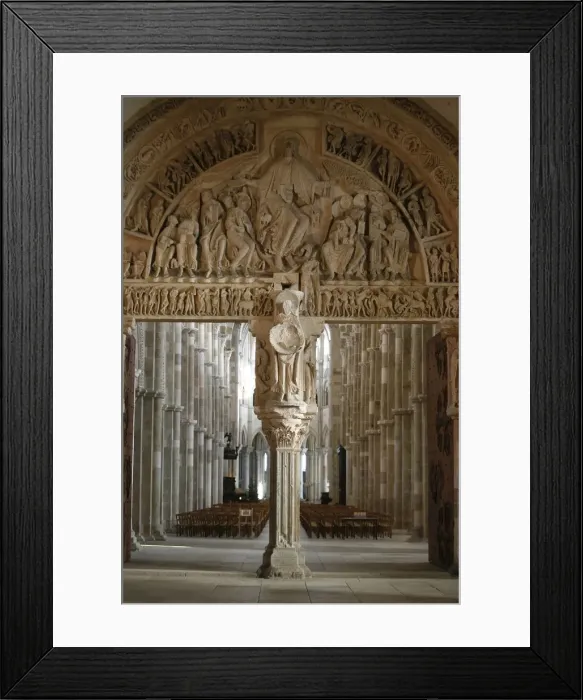 Framed Print : Narthex entrance, Vezelay Basilica, UNESCO World Heritage Site, Vezelay, Yonne, Burgundy Framed Print : Narthex entrance, Vezelay Basilica, UNESCO World Heritage Site, Vezelay, Yonne, Burgundy