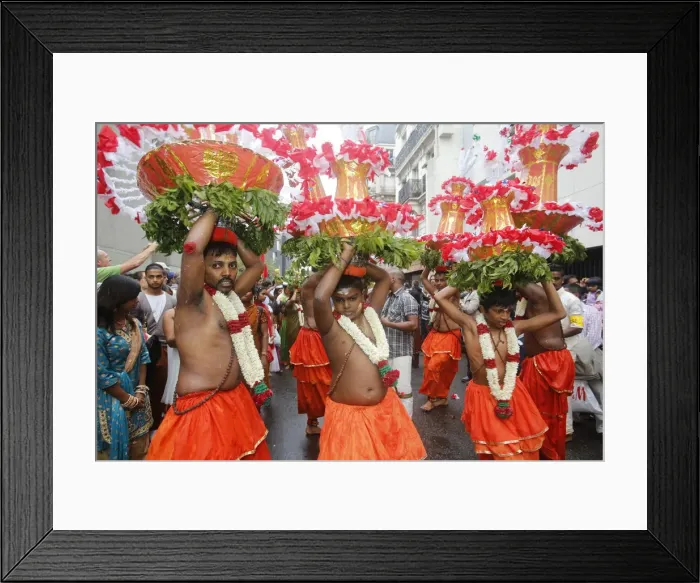 Framed Print : Ganesh Hindu Festival, Paris, France, Europe Framed Print : Ganesh Hindu Festival, Paris, France, Europe