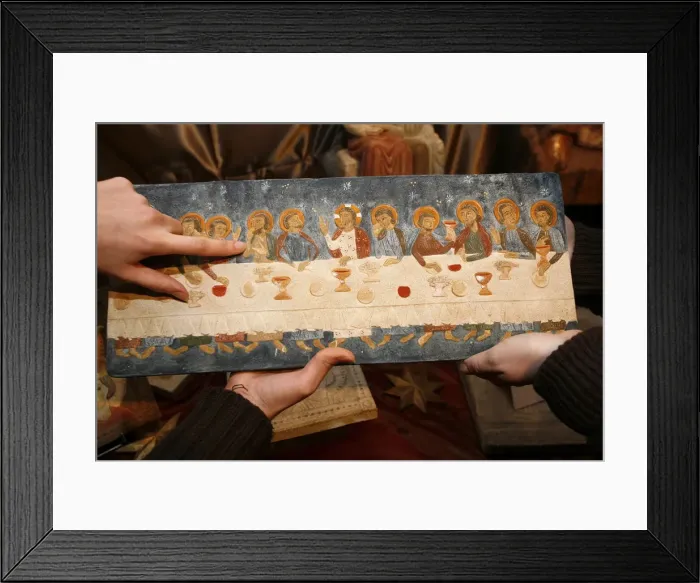 Framed Print : The Last Supper, Paris, Ile de France, France, Europe