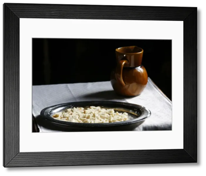 Framed Print : Bread and wine at Orthodox celebration, Paris, Ile de France, France, Europe Framed Print : Bread and wine at Orthodox celebration, Paris, Ile de France, France, Europe
