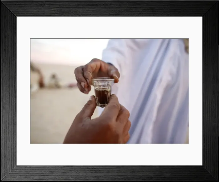 Framed Print : Bedouins sharing tea in the Sahara, Douz, Kebili, Tunisia, North Africa, Africa Framed Print : Bedouins sharing tea in the Sahara, Douz, Kebili, Tunisia, North Africa, Africa
