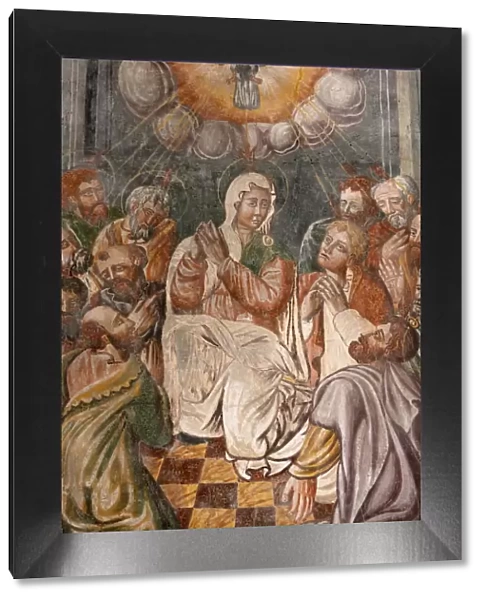 Fresco of the Assumption of Mary in Otranto Duomo (Cathedral), Otranto, Lecce, Apulia