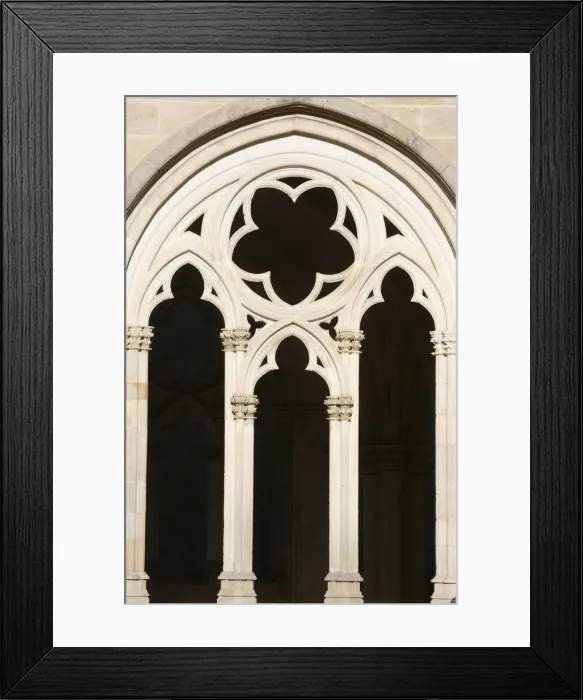 Framed Print : Gothic architecture in Notre-Dame church, St. Pere, Yonne, Burgundy, France, Europe Framed Print : Gothic architecture in Notre-Dame church, St. Pere, Yonne, Burgundy, France, Europe