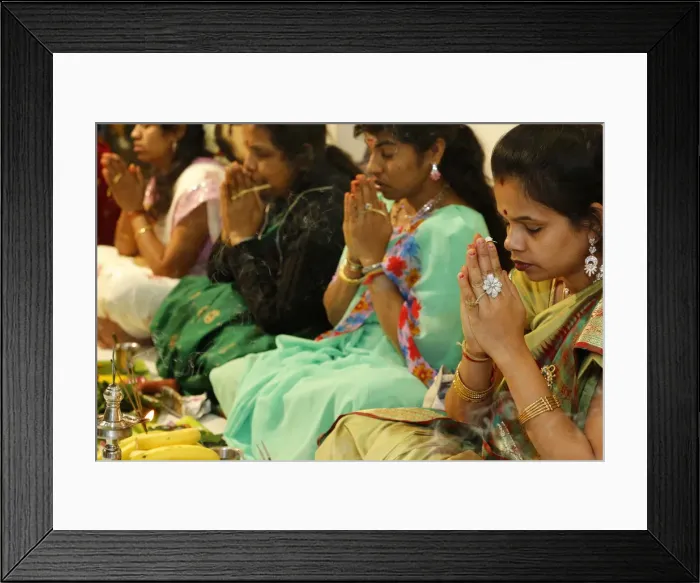 Framed Print : Diwali celebration at the Paris Ganesh temple, Paris, France, Europe Framed Print : Diwali celebration at the Paris Ganesh temple, Paris, France, Europe