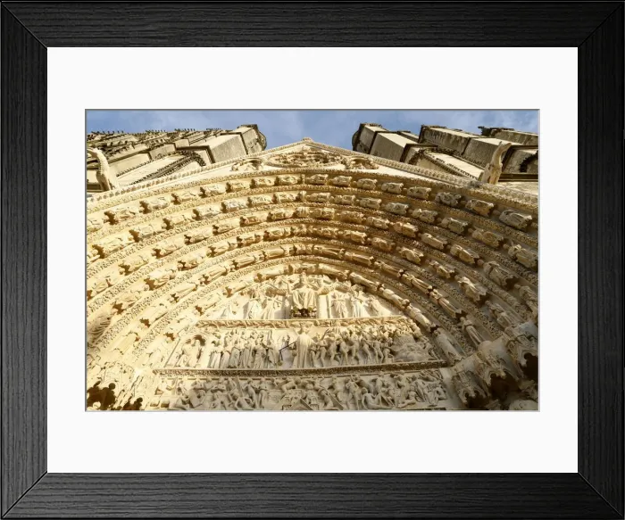 Framed Print : The Last Judgement, Western portal, Bourges Cathedral, UNESCO World Heritage Site, Cher Framed Print : The Last Judgement, Western portal, Bourges Cathedral, UNESCO World Heritage Site, Cher