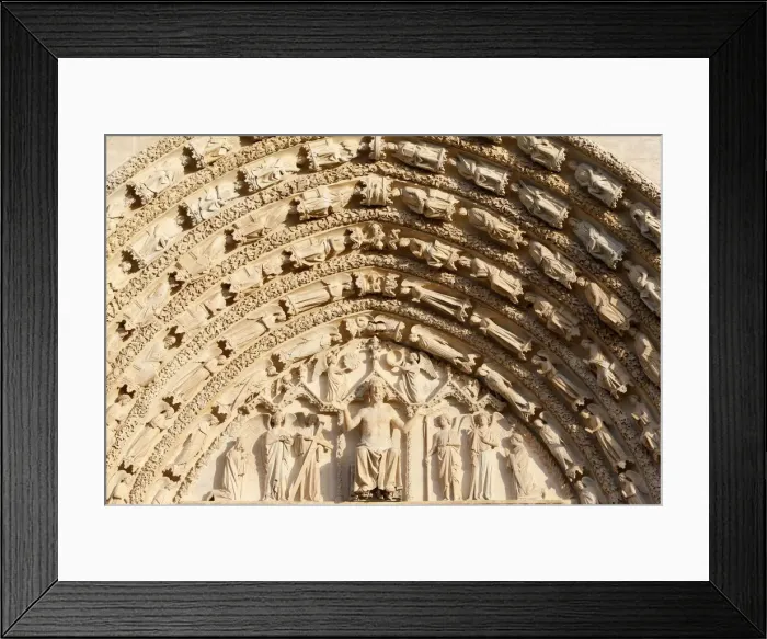 Framed Print : The Last Judgement, Western portal, Bourges Cathedral, UNESCO World Heritage Site, Cher Framed Print : The Last Judgement, Western portal, Bourges Cathedral, UNESCO World Heritage Site, Cher