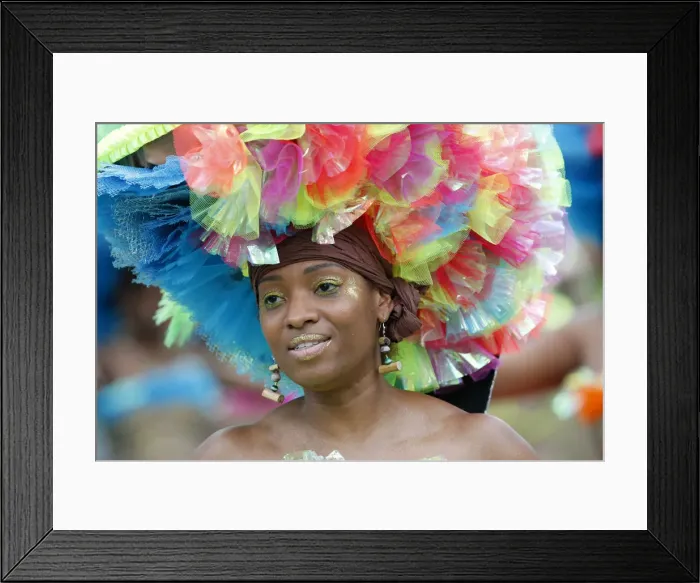 Framed Print : Paris Tropical Summer Carnival, Paris, France, Europe Framed Print : Paris Tropical Summer Carnival, Paris, France, Europe