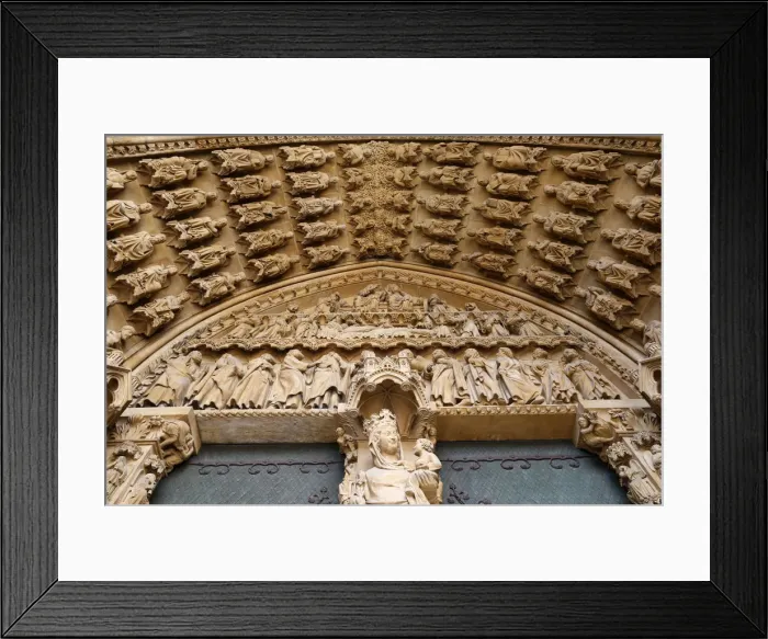 Framed Print : Portal of the Virgin dating from the 13th century, Metz Cathedral, Metz, Lorraine, France Framed Print : Portal of the Virgin dating from the 13th century, Metz Cathedral, Metz, Lorraine, France