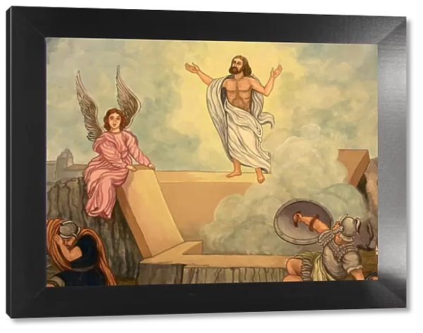 Resurrection of Christ, Domancy, Rhone Alpes, France, Europe