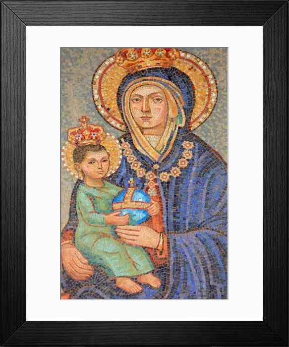 Framed Print : Virgin and child, Malta, Basilica of the Annunciation, Nazareth, Israel, Middle East Framed Print : Virgin and child, Malta, Basilica of the Annunciation, Nazareth, Israel, Middle East