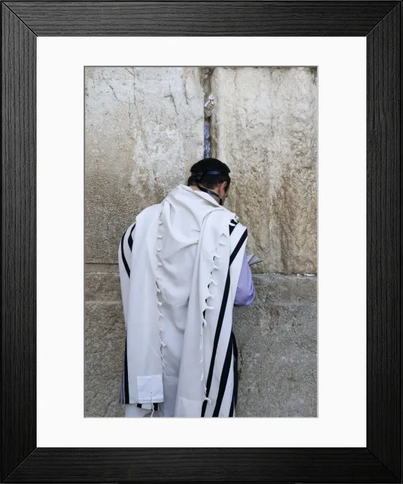Framed Print : Faithful at the Western Wall, Jerusalem, Israel, Middle East Framed Print : Faithful at the Western Wall, Jerusalem, Israel, Middle East