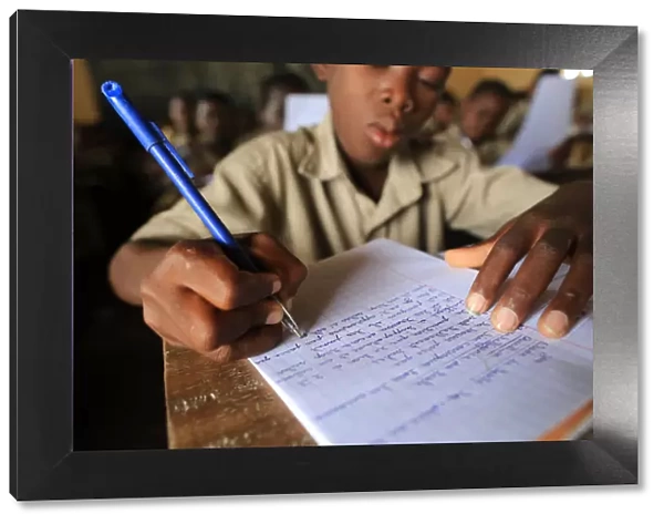 Grammar course, Primary School Adjalle, Togo, West Africa, Africa