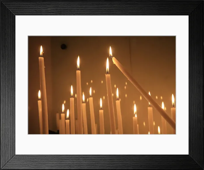 Framed Print : Candles, Sacred Heart Basilica, Paray-le-Monial, Saone-et-Loire, Burgundy, France, Europe Framed Print : Candles, Sacred Heart Basilica, Paray-le-Monial, Saone-et-Loire, Burgundy, France, Europe