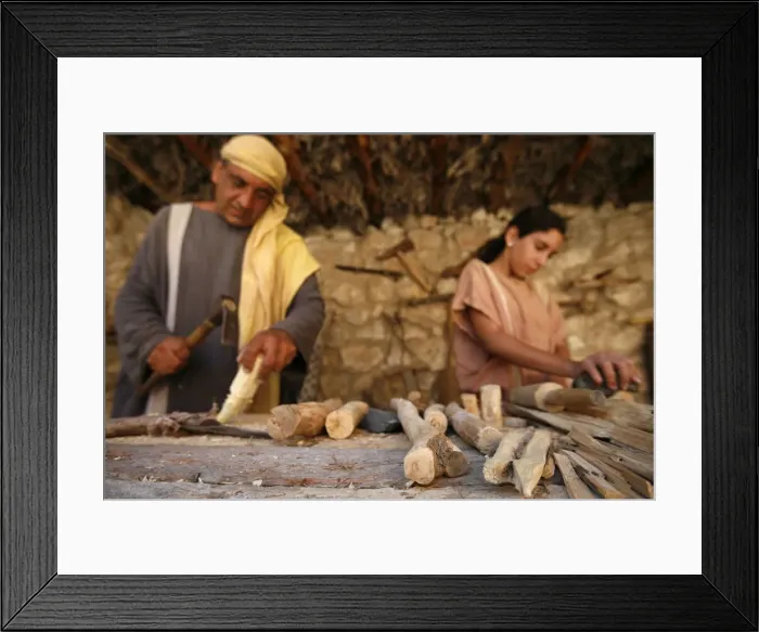 Framed Print : Nazareth biblical village, Nazareth, Galilee, Israel, Middle East