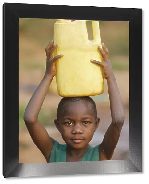 Fetching water in Mulago, Kampala, Uganda, Africa