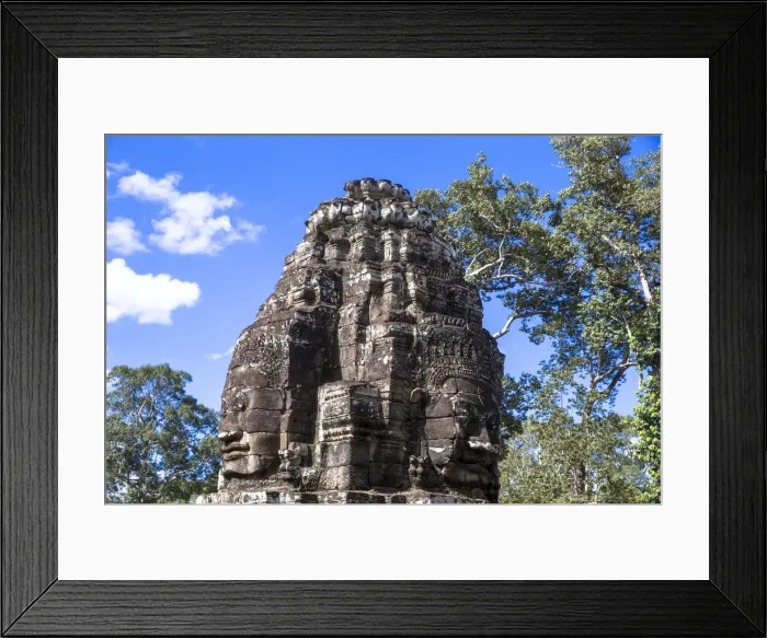 Framed Print : Bayon, Angkor Temple complex, UNESCO World Heritage Site, Siem Reap, Cambodia, Indochina Framed Print : Bayon, Angkor Temple complex, UNESCO World Heritage Site, Siem Reap, Cambodia, Indochina