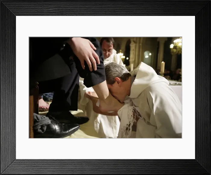 Framed Print : Catholic holy week, Paris, France, Europe Framed Print : Catholic holy week, Paris, France, Europe