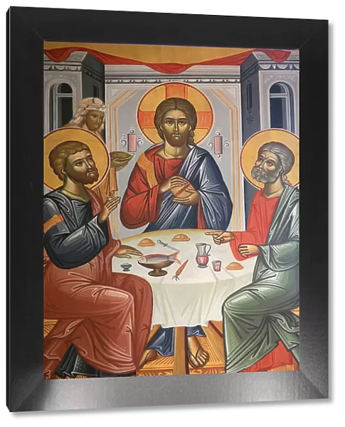 Greek Orthodox Trinity icon, Thessaloniki, Macedonia, Greece, Europe