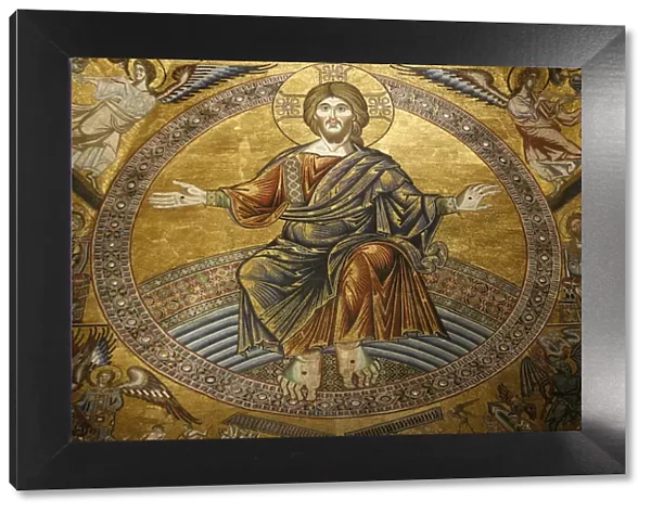 Mosaics depicting the Final Judgement, Baptistery, Duomo Florence, Tuscany, Italy, Europe