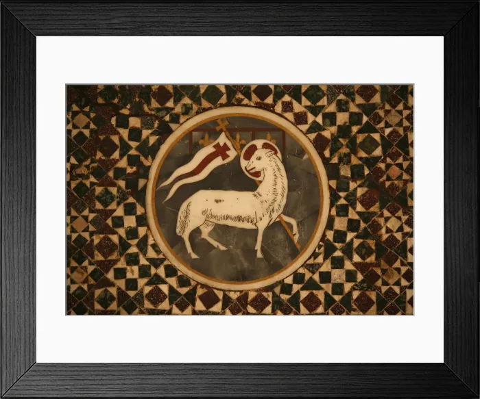 Framed Print : Agnus Dei, Florence, Tuscany, Italy, Europe Framed Print : Agnus Dei, Florence, Tuscany, Italy, Europe