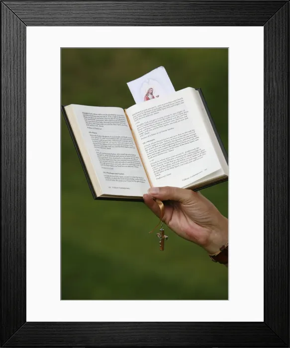 Framed Print : Bible and rosary Framed Print : Bible and rosary
