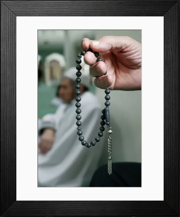 Framed Print : Prayer beads, Lyon, Rhone, France, Europe Framed Print : Prayer beads, Lyon, Rhone, France, Europe