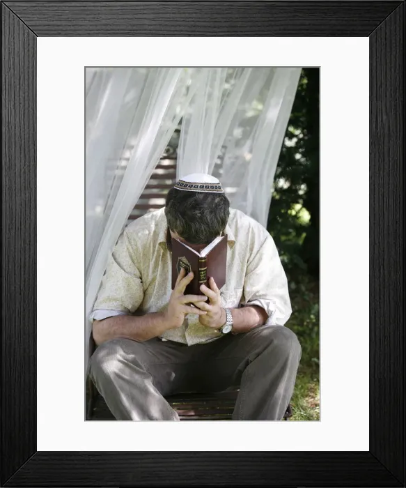 Framed Print : Jewish man praying Framed Print : Jewish man praying