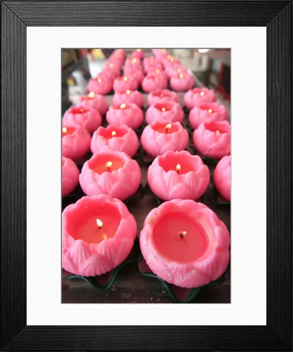 Framed Print : Lotus-shaped candles, Thean Hou Chinese temple, Kuala Lumpur, Malaysia, Southeast Asia Framed Print : Lotus-shaped candles, Thean Hou Chinese temple, Kuala Lumpur, Malaysia, Southeast Asia