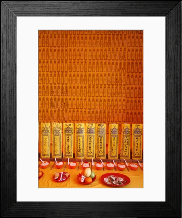 Framed Print : Altar, Kek Lok Si Temple in Penang, Malaysia, Southeast Asia, Asia Framed Print : Altar, Kek Lok Si Temple in Penang, Malaysia, Southeast Asia, Asia